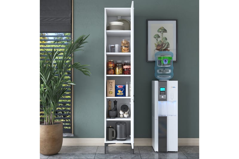 Manorma Highboard - Vit - Förvaring - Skåp - Förvaringsskåp