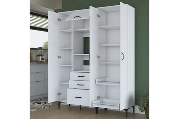 Manorma Highboard - Vit - Förvaring - Skåp - Förvaringsskåp