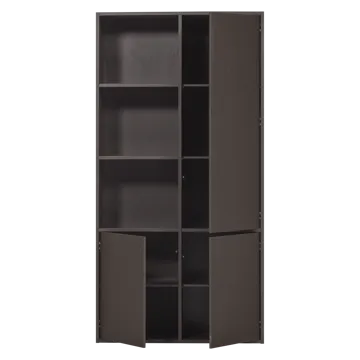 Förvaringsskåp Meggy 215 cm - Mellanbrun - Förvaring - Skåp - Förvaringsskåp