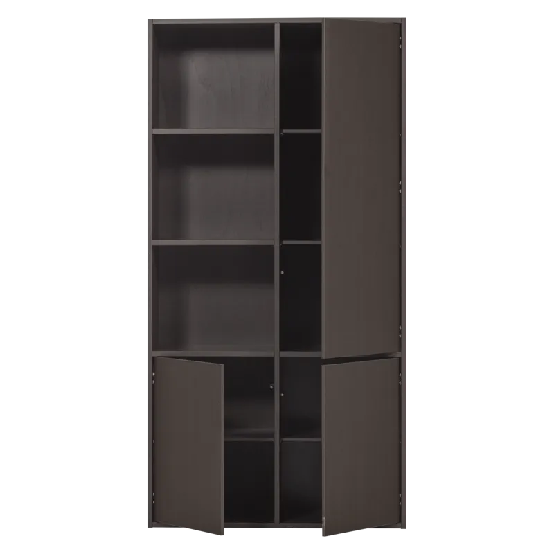 Förvaringsskåp Meggy 215 cm - Mellanbrun - Förvaring - Skåp - Förvaringsskåp