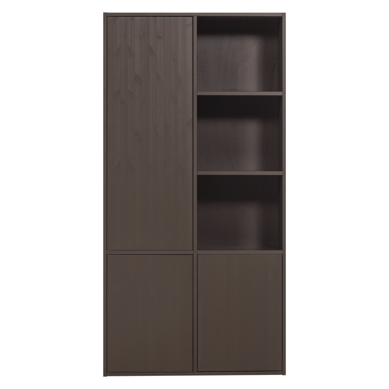 Förvaringsskåp Meggy 215 cm - Mellanbrun - Förvaring - Skåp - Förvaringsskåp