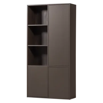 Förvaringsskåp Meggy 215 cm - Mellanbrun - Förvaring - Skåp - Förvaringsskåp