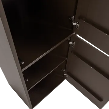 Förvaringsskåp Meggy 215 cm - Mellanbrun - Förvaring - Skåp - Förvaringsskåp