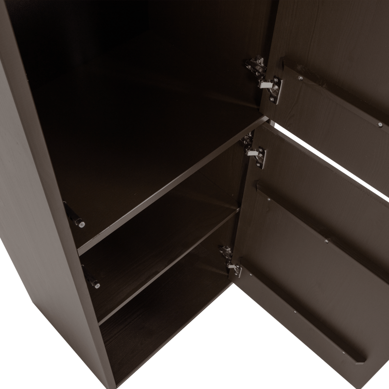 Förvaringsskåp Meggy 215 cm - Mellanbrun - Förvaring - Skåp - Förvaringsskåp