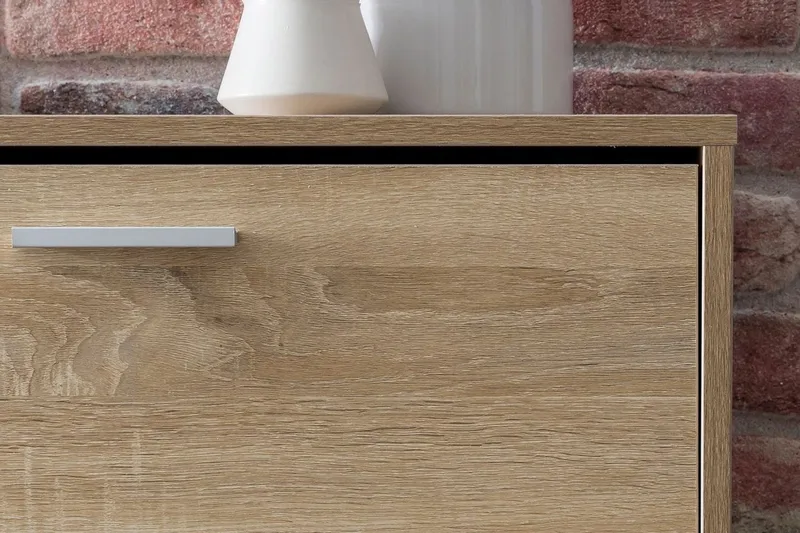 Metia Skoskåp 120x24 cm - Trä/natur - Förvaring - Skåp - Förvaringsskåp