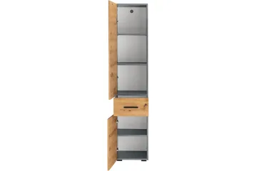 Michikue Highboard - Brun - Förvaring - Skåp - Förvaringsskåp