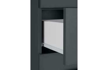 Michikue Highboard - Grå - Förvaring - Skåp - Förvaringsskåp