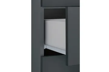 Michikue Highboard - Grå - Förvaring - Skåp - Förvaringsskåp