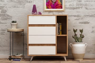 Mod Design Förvaringsskåp - Trä/Vit - Förvaring - Skåp - Förvaringsskåp