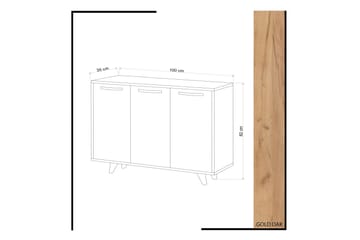 Mod Design Skänk - Trä/Vit - Förvaring - Skåp - Förvaringsskåp