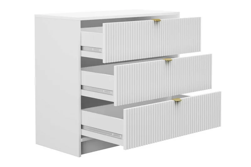 Novaj Highboard - Vit - Förvaring - Skåp - Förvaringsskåp