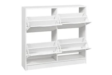 Novalis Skoskåp 100 cm - Vit - Förvaring - Skåp - Förvaringsskåp