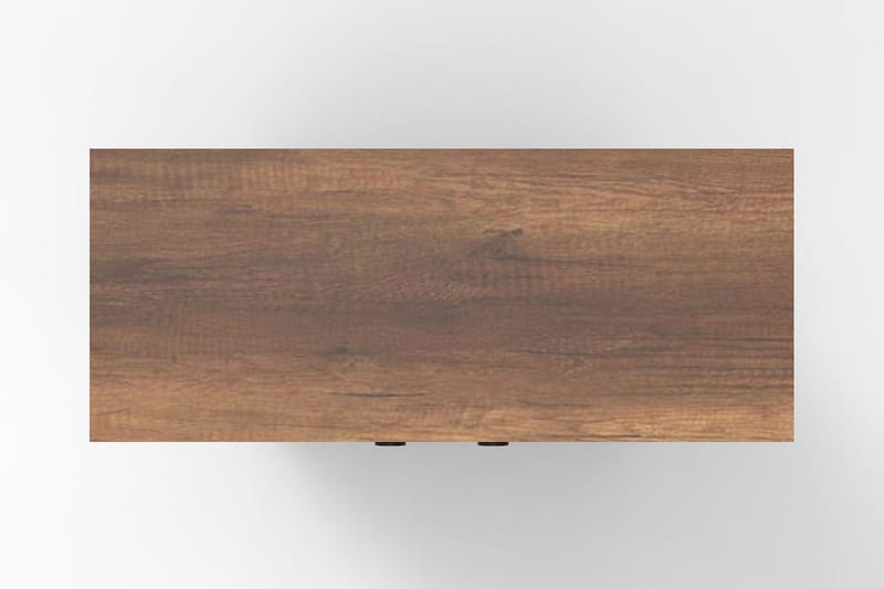 Numandro Highboard 40x96 cm - Teak/Antracit - Förvaring - Skåp - Förvaringsskåp