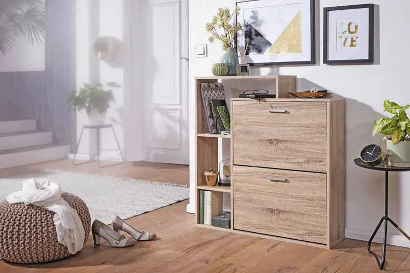 Pause Skoskåp - Trä/natur - Förvaring - Skåp - Förvaringsskåp