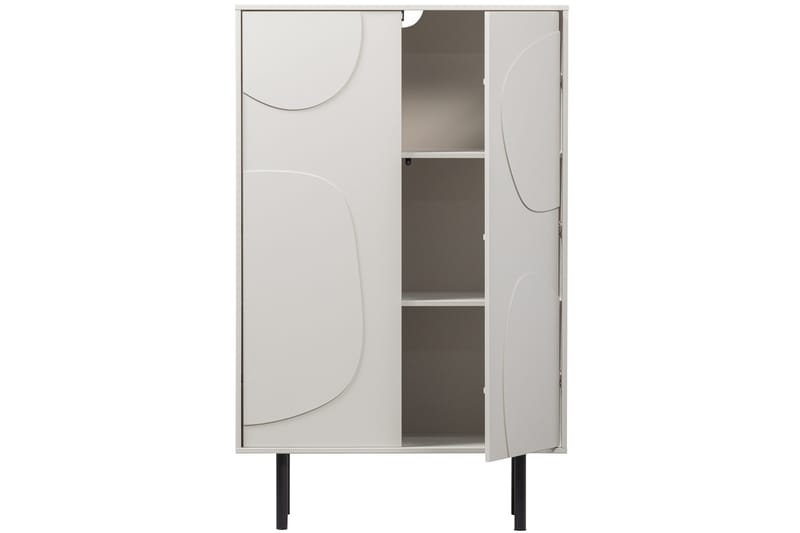 Popinder Highboard - Beige - Förvaring - Skåp - Förvaringsskåp