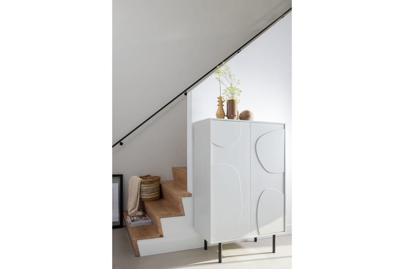 Popinder Highboard - Beige - Förvaring - Skåp - Förvaringsskåp