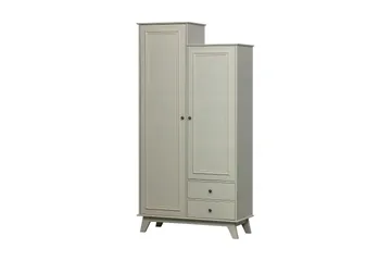 Portsea Förvaringsskåp 98x190 cm - Offwhite - Förvaring - Skåp - Förvaringsskåp