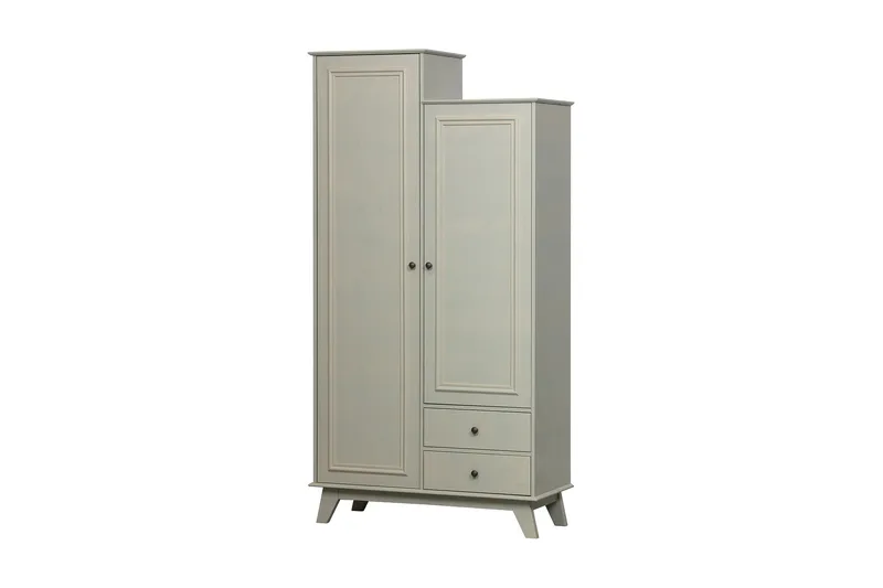 Portsea Förvaringsskåp 98x190 cm, Offwhite