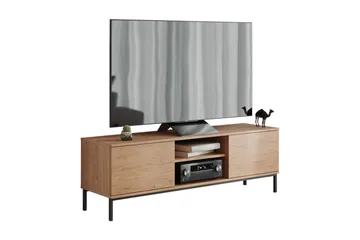 Querty Skåpsbyrå 150x50x41 cm - Natur/Svart - Förvaring - Skåp - Förvaringsskåp