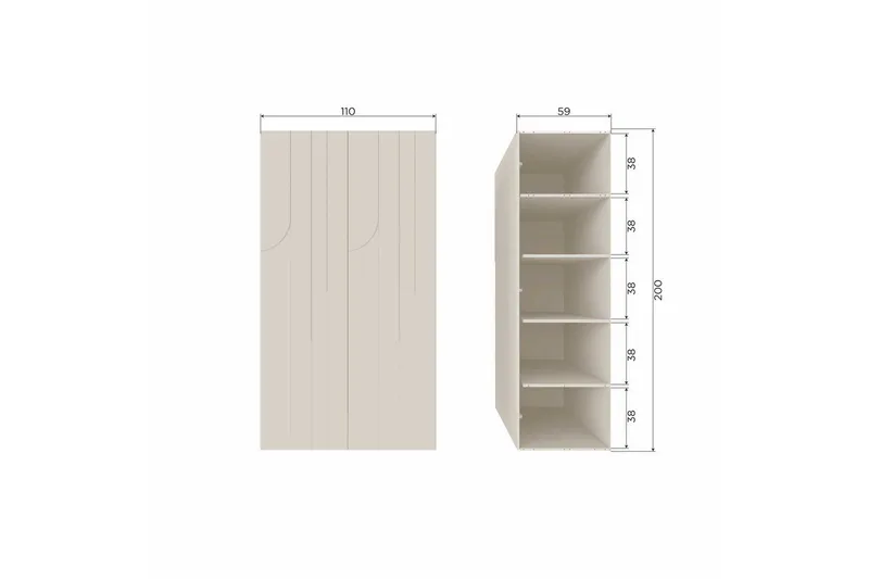 Förvaringsskåp Rain - Förvaring - Skåp - Förvaringsskåp