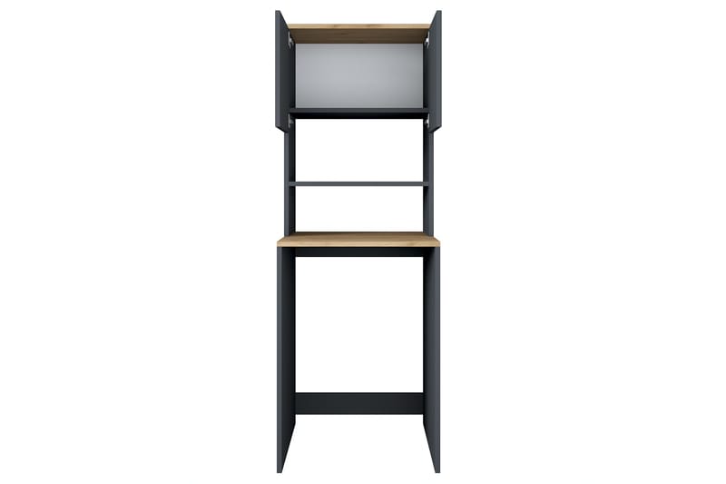 Ramdev Highboard - Valnöt/Antracit - Förvaring - Badrumsförvaring - Tvättställsskåp & kommod
