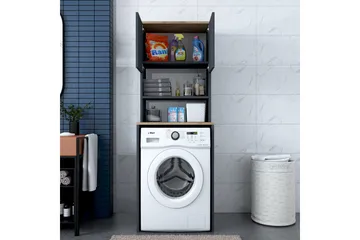 Ramdev Highboard - Valnöt/Antracit - Förvaring - Skåp - Förvaringsskåp