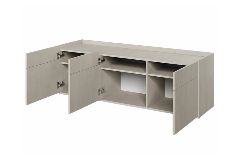 Rathmore Highboard Ljusgrå - Förvaring - Skåp - Förvaringsskåp