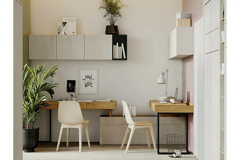 Rathmore Highboard NO_BRAND Ljusgrå - Förvaring - Skåp - Förvaringsskåp