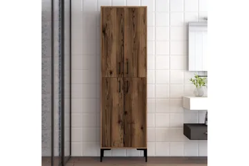 Retzow Highboard 60x35 cm - Mörkbrun - Förvaring - Skåp - Förvaringsskåp