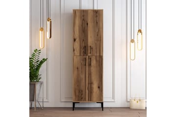 Retzow Skoskåp 60x35 cm - Mörkbrun - Förvaring - Skåp - Förvaringsskåp