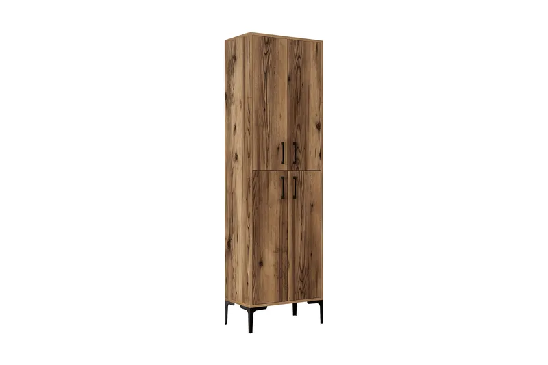 Retzow Skoskåp 60x35 cm - Mörkbrun - Förvaring - Skåp - Förvaringsskåp