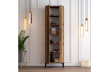 Retzow Skoskåp 60x35 cm - Mörkbrun - Förvaring - Skåp - Förvaringsskåp