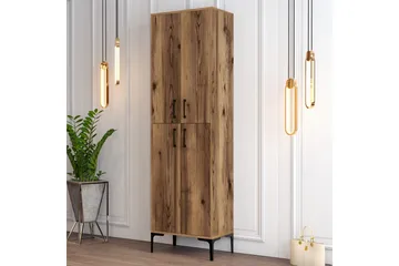 Retzow Skoskåp 60x35 cm - Mörkbrun - Förvaring - Skåp - Förvaringsskåp