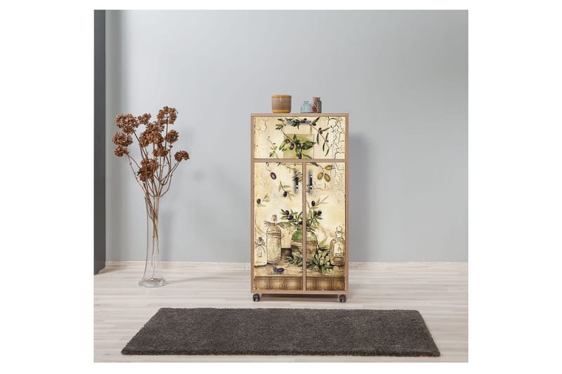 Ricado Köksskåp 116 cm - Trä/natur - Förvaring - Skåp - Förvaringsskåp