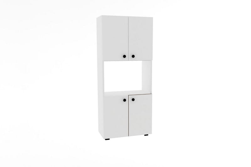 Rinorea Köksskåp 60x140 cm - Vit - Förvaring - Skåp - Förvaringsskåp
