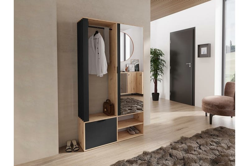 Rosehall Highboard NO_BRAND Black - Förvaring - Skåp - Förvaringsskåp