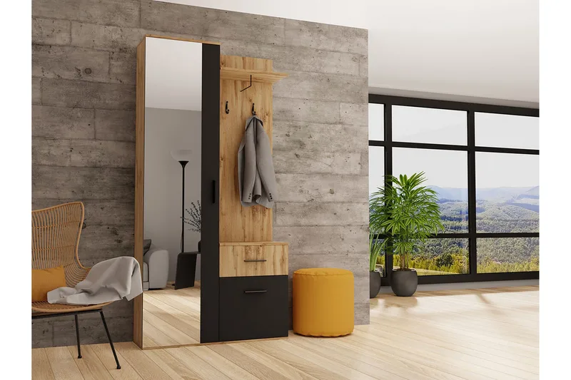 Rosehall Highboard NO_BRAND Black - Förvaring - Skåp - Förvaringsskåp