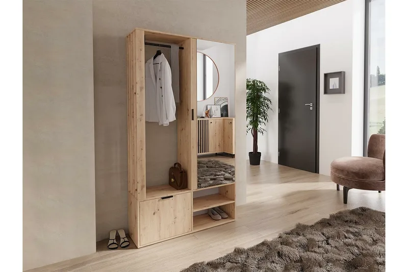 Rosehall Highboard NO_BRAND Brown - Förvaring - Skåp - Förvaringsskåp