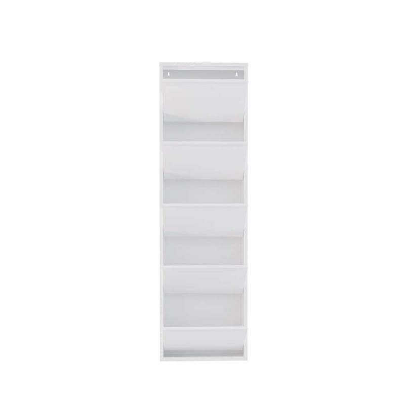 Rylanis Skoskåp 50x169 cm - Vit - Förvaring - Skåp - Förvaringsskåp