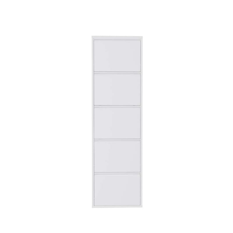 Rylanis Skoskåp 50x169 cm - Vit - Förvaring - Skåp - Förvaringsskåp