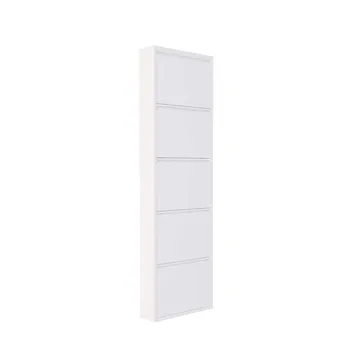 Rylanis Skoskåp 50x169 cm - Vit - Förvaring - Skåp - Förvaringsskåp