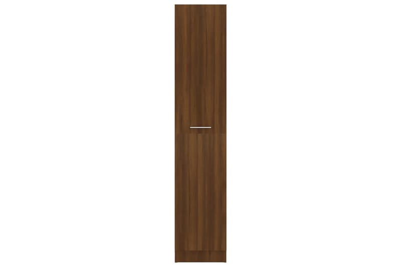 beBasic Apoteksskåp brun ek 30x42,5x150 cm konstruerat trä - Brown - Medicinskåp - Förvaringsskåp