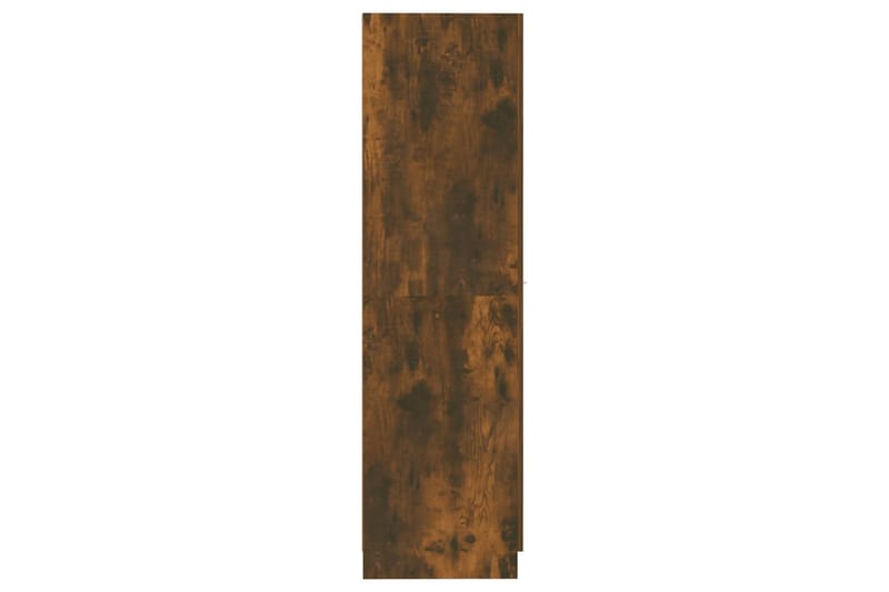 beBasic Apoteksskåp rökfärgad ek 30x42,5x150 cm konstruerat trä - Brown - Medicinskåp - Förvaringsskåp