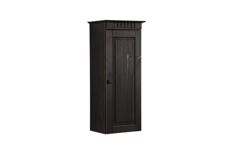 Medicinskåp Loft24 Väggskåp Cubrix 1 Dörr Havana/lack, Trädörr Brun