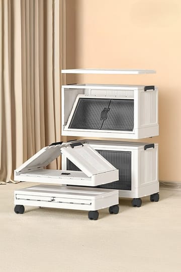 Overo Förvaringsskåp på hjul 67 cm - Förvaring - Skåp - Förvaringsskåp - Säkerhetsskåp - Medicinskåp