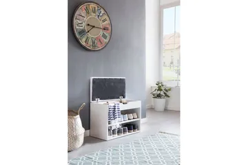 Shiheem Skohylla 60x30 cm - Vit - Förvaring - Skåp - Förvaringsskåp