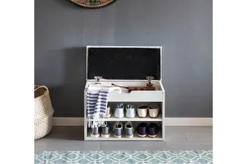 Shiheem Skohylla 60x30 cm - Vit - Förvaring - Skåp - Förvaringsskåp