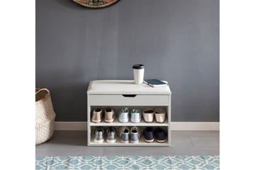 Shiheem Skohylla 60x30 cm - Vit - Förvaring - Skåp - Förvaringsskåp