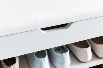 Shiheem Skohylla 60x30 cm - Vit - Förvaring - Skåp - Förvaringsskåp