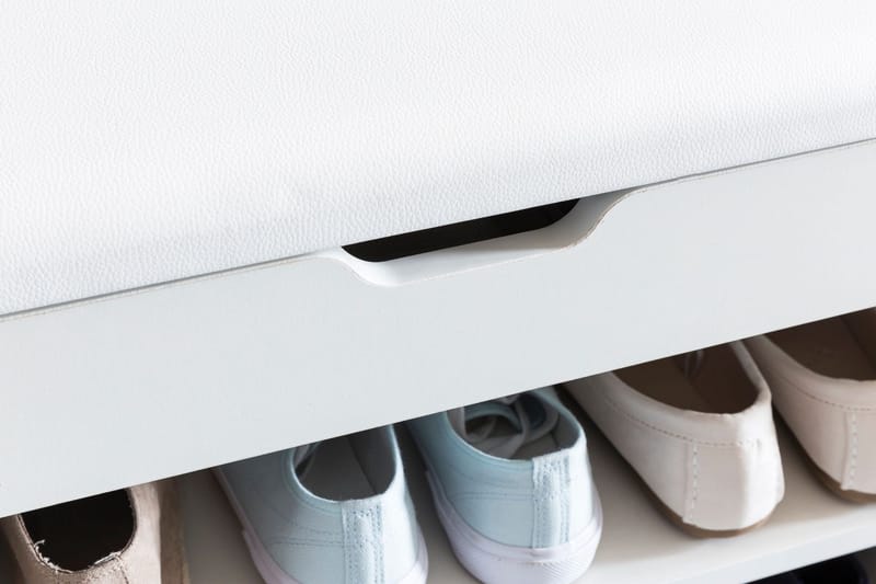 Shiheem Skohylla 60x30 cm - Vit - Förvaring - Skåp - Förvaringsskåp